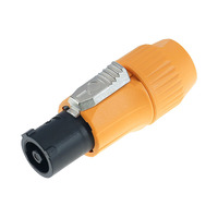Connecteur de câble étanche IP65 à 3 broches, neuf, 250V 20A, connecteur aéronautique avec capuchon anti-poussière et support