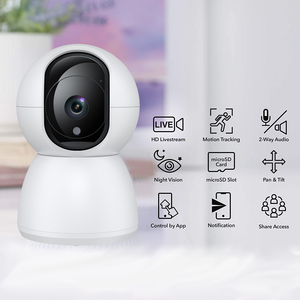 Cámara de Vigilancia WiFi HD RSH para Interiores, Monitor para Bebés con Audio Bidireccional, Visión Nocturna, Seguimiento Automático, Protección de Seguridad para el Hogar, Tarjeta de Memoria en la Nube - Product Image 2