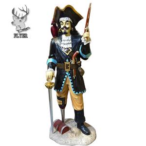 Statua in Vetroresina a Grandezza Naturale Personaggio dei <span class=keywords><strong>Pirati</strong></span> dei <span class=keywords><strong>Caraibi</strong></span> Scultura in Resina - Product Image 2