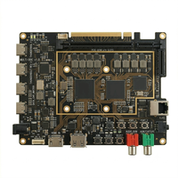 Assemblage de cartes de circuits imprimés (PCB) et de cartes électroniques assemblées (PCBA) OEM SMT DIP haute fréquence pour détecteur de métaux
