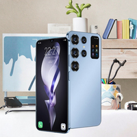 S25 Ultra 5G Smartphone Origineel 16GB RAM 1TB ROM Deca Core 6800mAh NFC Ontgrendeld 108MP Achtercamera HD Lage Prijs