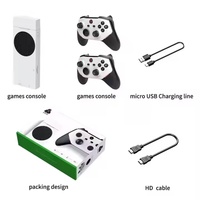 Manette de jeu M88 PS2 sans fil 2,4 GHz, carte TF 128 Go, plus de 20000 jeux, console de jeu rétro familiale classique pour TV, 2 Go de RAM, double cœur