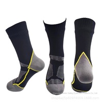 Chaussettes de sport professionnelles en nylon et coton tricoté imperméables, antidérapantes, absorbant la transpiration, désodorisantes, pour la course à pied et le camping