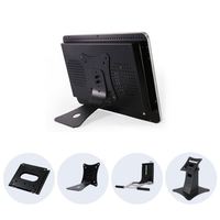 Monitor de Pantalla Táctil Resistente con Panel Frontal IP65, Entrada de Alimentación de CC de 9~36 V, Rango Amplio de 7, 8, 10, 11, 11.6 y 12 Pulgadas, con VGA y USB