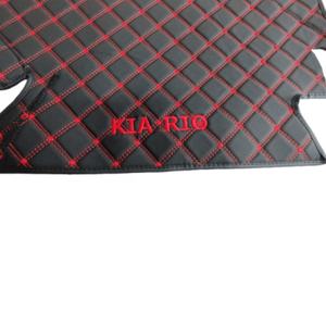 Acolchado bordado PVC cuero coche salpicadero Mat cubierta personalizada para <span class=keywords><strong>Kia</strong></span> <span class=keywords><strong>Rio</strong></span> 2017 - Product Image 4
