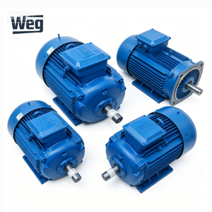 มอเตอร์ WEG ประสิทธิภาพ IE3 ขนาด 3kw 4kw 5.5kw 7.5KW 18.5kw 22kw มอเตอร์แบบอะซิงโครนัสสามเฟส 4P 380/660V ระดับการป้องกัน IP55 สำหรับโรงงาน - Product Image 3