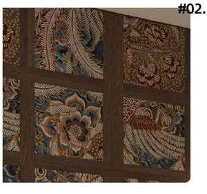 Piastrelle in Ceramica Effetto Legno Floreale Vintage 600x1200mm, Piastrelle Decorative per Pareti e Pavimenti di Bagno e Cucina - Product Image 5