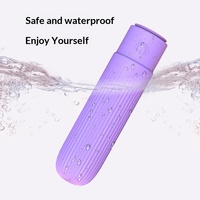 Vibrador Mini Dildo Roscado Individual con Control Remoto para Mujeres, Masajeador de Orgasmo Punto G, Juguete Sexual para Preliminares de Pareja