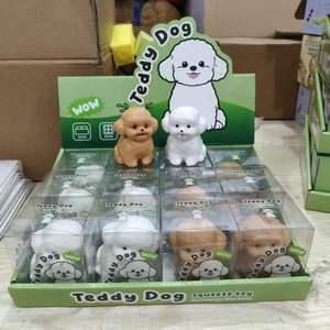 Bloques de Construcción de la Serie de Animales para Apretar: Cachorro, Conejo, Bulldog Francés, Pájaro Pequeño, Hámster - Juguete Antiestrés de Rebote Lento - Product Image 5