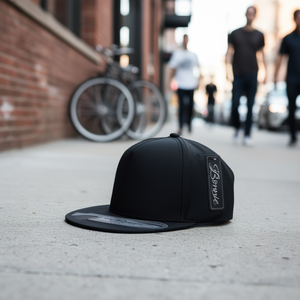 Cappellino da Baseball Bernie con Visiera Piatta, 6 Pannelli, Regolabile, Unisex, Tinta Unita, Stile Street Casual, 58-63Cm, 100% Poliestere Canvas - Product Image 2