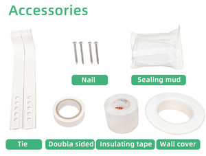 Tuyau en cuivre pré-isolé Dabund AC, tube de raccordement blanc pour kit d'installation de climatiseur split - Product Image 6