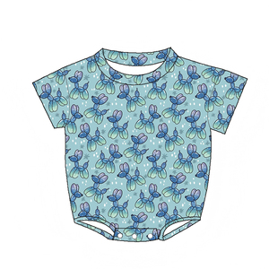 Baju Bayi Bambu Cetak Kartun ODM, Romper Bayi Pendek, Onesie Bayi Baru Lahir, Pakaian Bayi Custom, Baju Tidur Bayi - Product Image 4