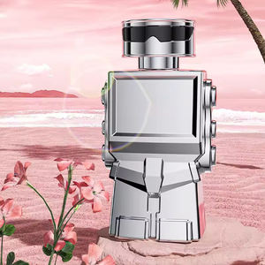 Nouveau design 100 ml Cologne longue durée à la note <span class=keywords><strong>bois</strong></span>ée en forme <span class=keywords><strong>de</strong></span> robot Parfum pour homme - Product Image 1