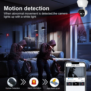 Caméra Wi-Fi Intelligente en Gros 3MP Alimentée par Batterie avec Capteur PIR Suivi Automatique Prise en Charge par Téléphone Mobile pour la Sécurité Domestique - Product Image 4