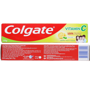 Colgate Vitamin C <b>Toothpaste</b> Bulk Wholesale 90G & 170G Fresh Breath Fluoride <b>Toothpaste</b> High Quality For Sale - Product Image 4
