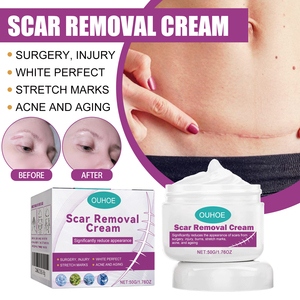 Crema Facial Reparadora y Aclarante de 50g con Vitamina E y Aceite de Jojoba para Piel Quirúrgica y Traumatizada con Eliminación de Cicatrices - Product Image 5