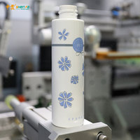 Máquina de impresión de pantalla para botellas, tubos redondos cilíndricos totalmente automáticos, de dos colores