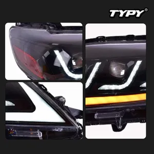 ไฟหน้ารถยนต์ TYPY สำหรับ Toyota Sienna ปี 2011-2020 หลอดไฟ LED พร้อมไฟวิ่งกลางวันและไฟเลี้ยวแบบไดนามิก อุปกรณ์ตกแต่งรถยนต์ - Product Image 6