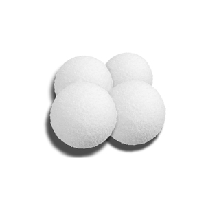 GREEN Oil Absorber Scum Ball Sponge Pool & Hot Tub Cleaner 70-80mm White - Product Image 4