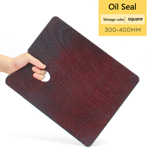 Panwenbo <span class=keywords><strong>Palette</strong></span> de peinture en bois de noyer ovale de haute qualité <span class=keywords><strong>Palette</strong></span> de peinture à l'huile d'artiste Palettes de noyer 30*40 pour <span class=keywords><strong>aquarelle</strong></span> acrylique - Product Image 4