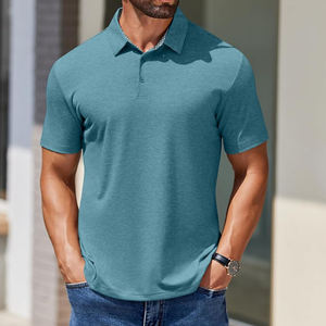 Polos de golf pour hommes de qualité supérieure 100% polyester Respirant Séchage rapide Polos pour hommes sur mesure pour la vente en ligne - Product Image 6