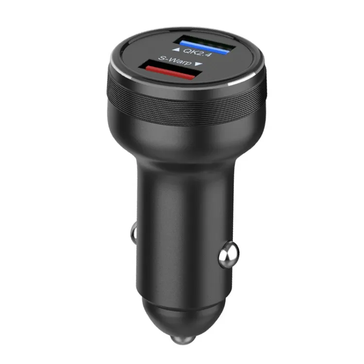 Best Quality DASH / WARP 30W Car Flash Charger for OnePlus (Black)