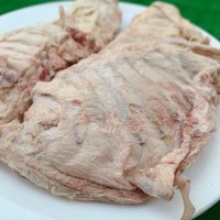 Côtes de lapin lyophilisées, collation saine pour animaux de compagnie, pure viande de lapin avec os, sans conservateur, récompense d'entraînement, vente en gros, OEM
