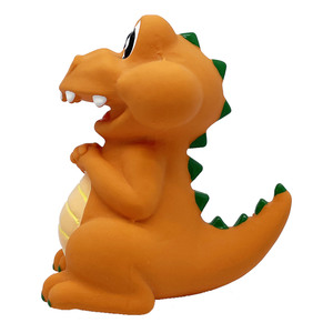 Seguro para bebés Juguete de goma natural a granel Animal Dinosaurio Mordedor Juguetes de baño de grado alimenticio para niños pequeños - Product Image 5
