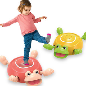 Jouet d'entraînement à l'équilibre pour enfants - <span class=keywords><strong>Jeu</strong></span> amusant et dynamique de traversée de pierres de rivière avec grenouille - Product Image 2