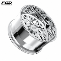 Roues de camion FGD personnalisées forgées sur mesure 20x10 22x10/12/14 24x14 26x14 26x16 28 pouces pour Ford RAM Sierra Silverado 1500 2500 3500