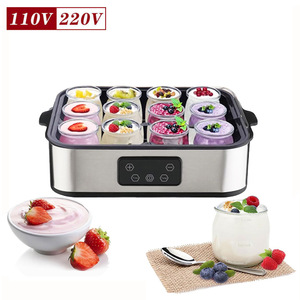 Máquina <span class=keywords><strong>para</strong></span> Hacer Yogur Eléctrica de 12 Tazas, Máquina Automática <span class=keywords><strong>para</strong></span> Hacer Yogur, Máquina Portátil <span class=keywords><strong>para</strong></span> Fermentar Yogur, Máquina <span class=keywords><strong>para</strong></span> Hacer Mermelada y Pudín Caseros - Product Image 1