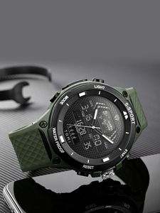 นาฬิกาข้อมือดิจิตอล <span class=keywords><strong>TOMI</strong></span> T215 รุ่นยอดนิยม ดีไซน์เรียบง่าย หน้าปัด <span class=keywords><strong>LED</strong></span> สายหนัง พร้อมปฏิทิน คุณภาพพรีเมียม เหมาะสำหรับใช้ในชีวิตประจำวัน นาฬิกาข้อมือผู้ชาย ปรับแต่งได้ - Product Image 2