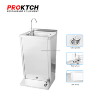 Évier carré en acier inoxydable CE 201 et 304 pour lavage des mains, table, hôtel, restaurant, cuisine, lavabo de salle de bain