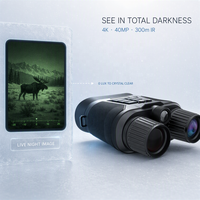Jumelles de vision nocturne pour la pêche de nuit, montables sur trépied, grande ouverture F1.4, OEM/ODM