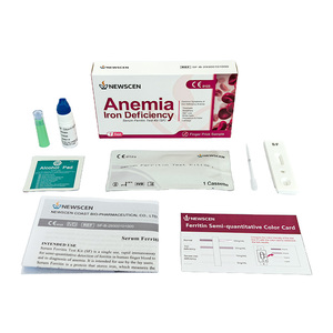 Prueba de Anemia por Deficiencia de Hierro NewScen, Certificación CE e ISO13485, Autoevaluación del Nivel de Ferritina, Diseño Portátil para una Fácil Autoprueba - Product Image 6