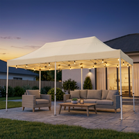 Tente de réception pliante en aluminium 3x6m, robuste, imperméable, pour extérieur, 10x20, impression personnalisée pour événements