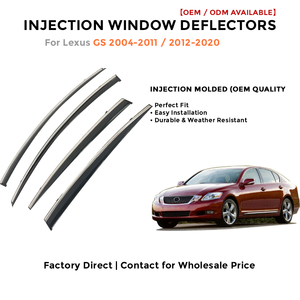 Deflectores de Ventana Laterales para Toyota Cruiser 2019-2020 Protector de Lluvia Accesorios de Coche - Product Image 2