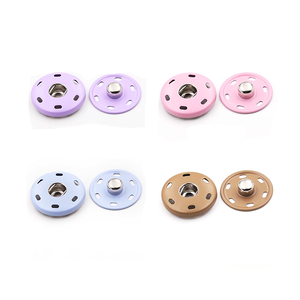 Kit bouton-pression double face en métal accessoires de vêtement pour vêtements - Product Image 5