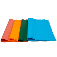 Papier de soie personnalisé de luxe, design coréen, impression papier, vert foncé, rouleau de papier de soie