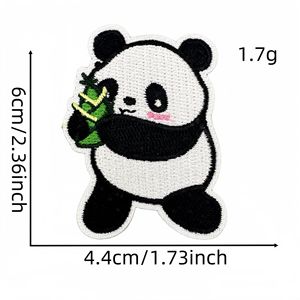 Dễ thương <span class=keywords><strong>Panda</strong></span> động vật thêu sắt trên trang trí <span class=keywords><strong>Panda</strong></span> các bản vá lỗi - Product Image 6