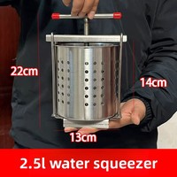Presse à garniture de légumes en acier inoxydable, presse-miel, presse-agrumes manuelle, déshydrateur domestique, outil de déshydratation pour garniture de raviolis