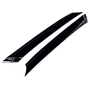 Garniture de montant de pare-brise Kia Veloster 86170 2V000, déflecteurs de vent en plastique, bande décorative extérieure pour vitre de voiture - Product Image 1