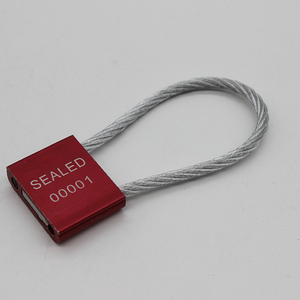Tùy Chỉnh Cao An Ninh Cáp Thép Con Dấu Hợp Kim Nhôm <span class=keywords><strong>Container</strong></span> Vận Chuyển Tag Tamper Bằng Chứng Cáp Ổ Khóa Cs5.0 1.8Mm - Product Image 5