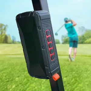 Manyetik Golf arabası hoparlör IPX 6 su geçirmez 10w stereo Golf hediyesi golf hediyesi s olarak erkekler için