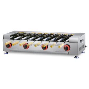 Four à gâteaux et à pain en acier inoxydable à gaz automatique, équipement <span class=keywords><strong>de</strong></span> cuisson pour glaces, collations, desserts, pâtisseries - Product Image 4