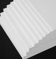 Panneau en mousse PVC 12 mm lisse, résistant aux UV, haute densité, imperméable, pour la publicité et la découpe de modèles de construction Chevron/Andy