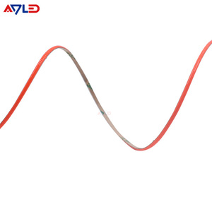 ADLED Red LED Strip Light DC 12V IP65 Silicone Flexible 50000H Lifespan for Residential Use 3mm thin COB strip light - Product Image 3