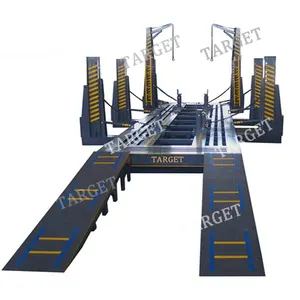 卡车框架机目标液压重型卡车框架机卡车工作台底盘矫直机凹痕拉具汽车工作台