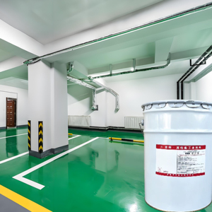Peinture époxy auto-nivelante pour sols, revêtement en résine époxy anti-poussière pour atelier, usine, entrepôt, garage - Product Image 1