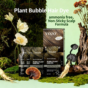 VOJO Tinta per Capelli Naturale <span class=keywords><strong>Senza</strong></span> <span class=keywords><strong>Ammoniaca</strong></span> 30ml*10 Colorazione Rapida in 10 Minuti Uniforme Arricchita con Copertura Totale dei Capelli Grigi - Product Image 3